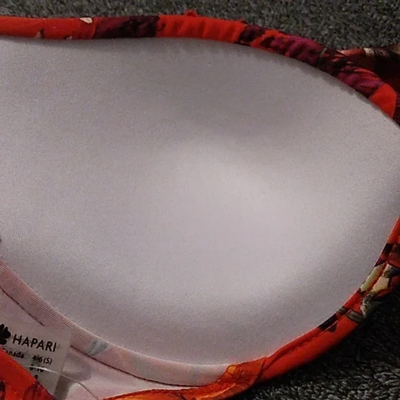 COPY - HAPARI Dragon Push-Up Bikini Top Sz small - Picture 3 of 8